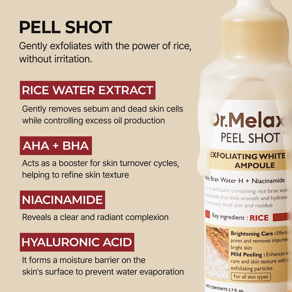 Dr. Melaxin Peel Shot White Rice Glow