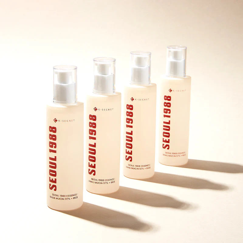 K-Secret SEOUL 1988 Advanced Essence – 97% Snail Mucin + Rice