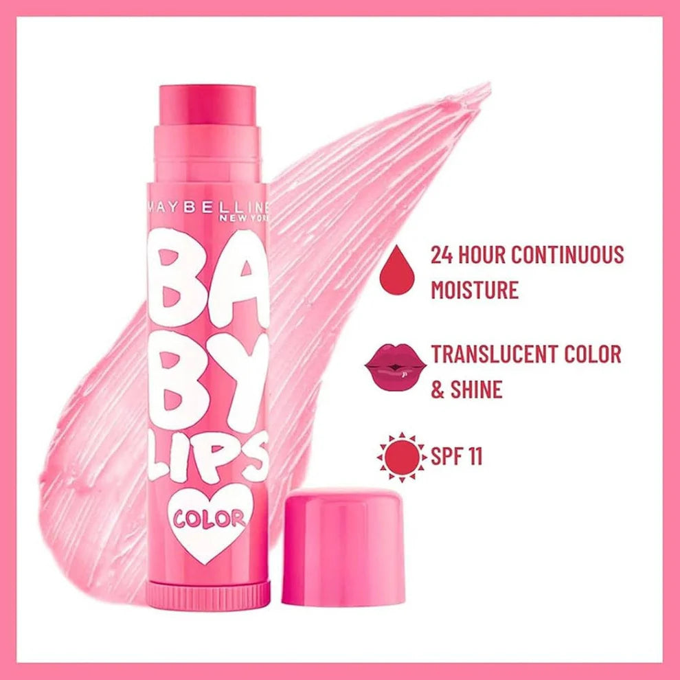 Baby Lips Love Color Lip Balm SPF10 Pink Lolita | Maybelline