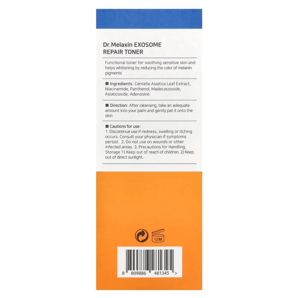 Dr.Melaxin, Exosome Repair Toner