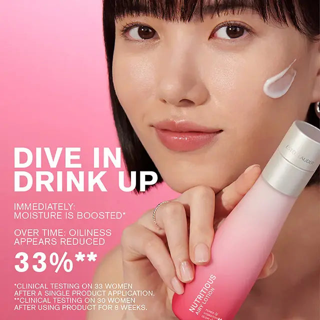 Estée Lauder Nutritious Airy Lotion Pores Hydration Glow