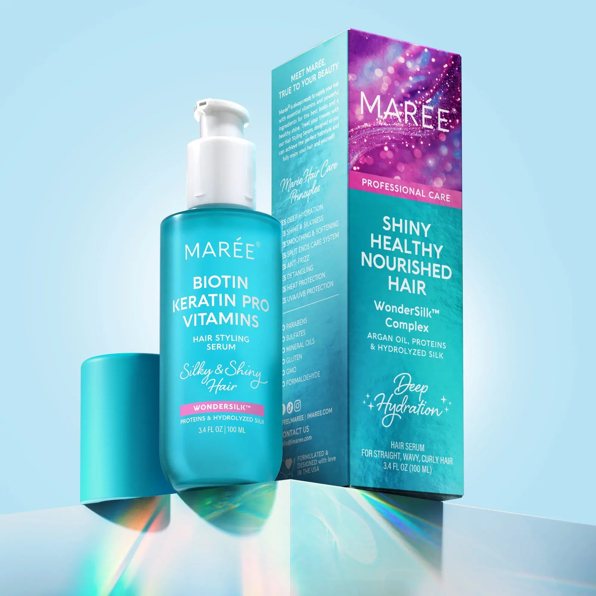 Maree Keratin Serum for Dry & Damaged Hair