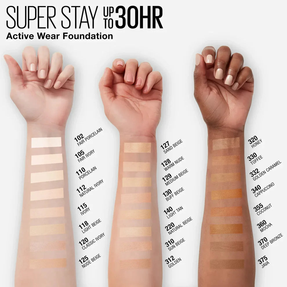 Maybelline Super Stay Active Wear Upto 30H Foundation