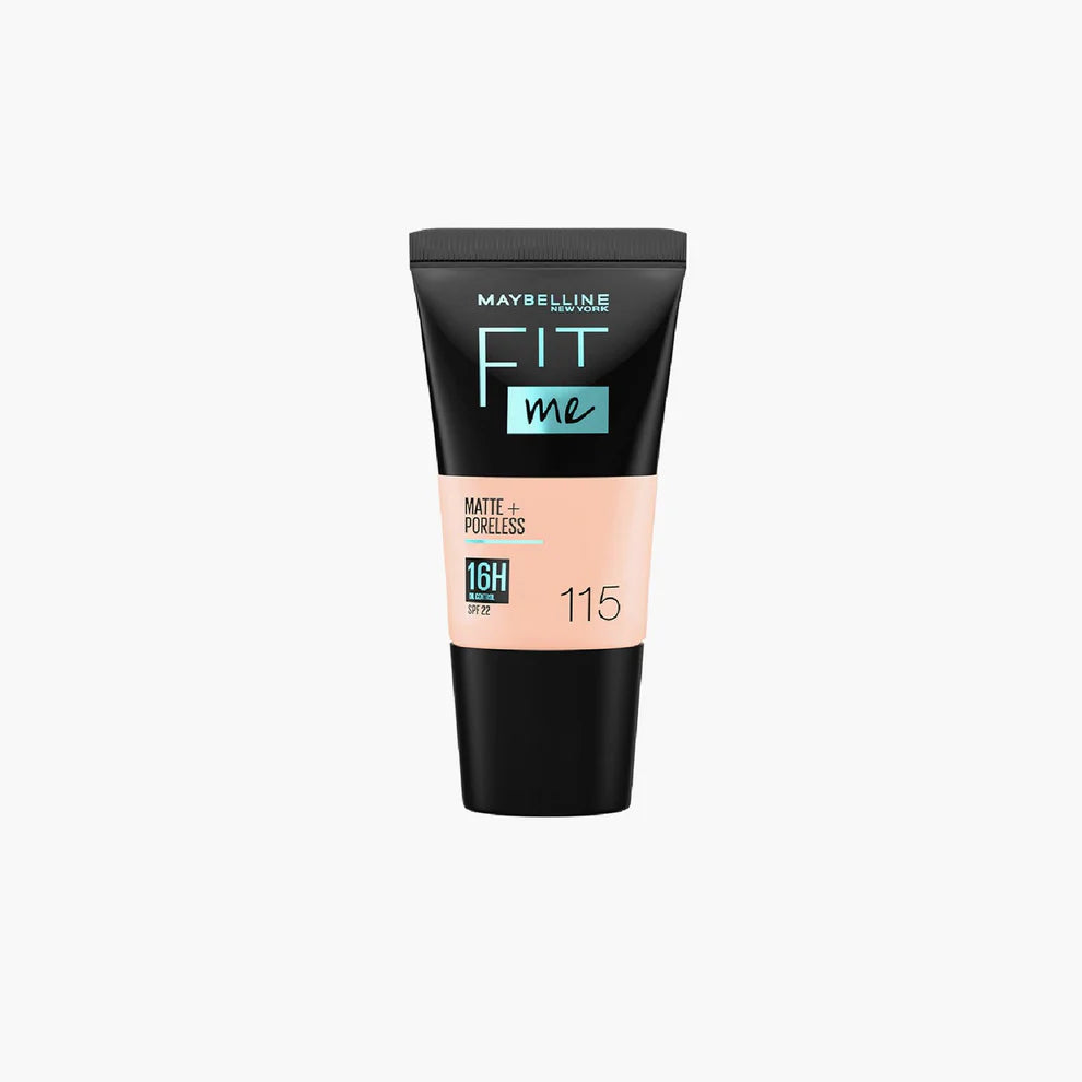 Maybelline Fit Me Matte+Poreless 16H Oil Control Liquid Foundation