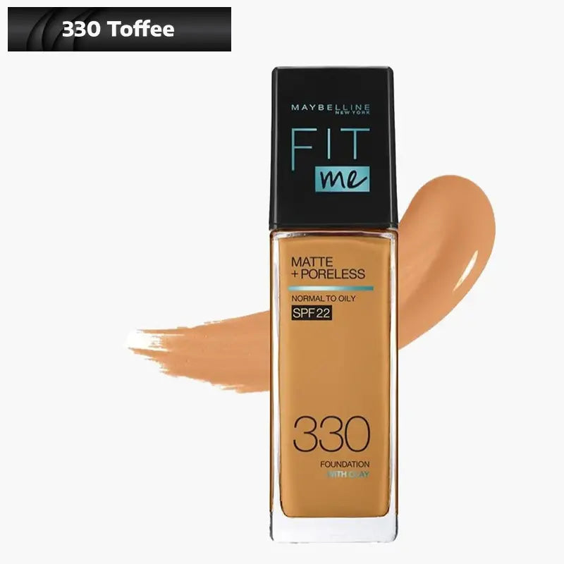 Maybelline Fit Me Matte+Poreless Liquid Foundations