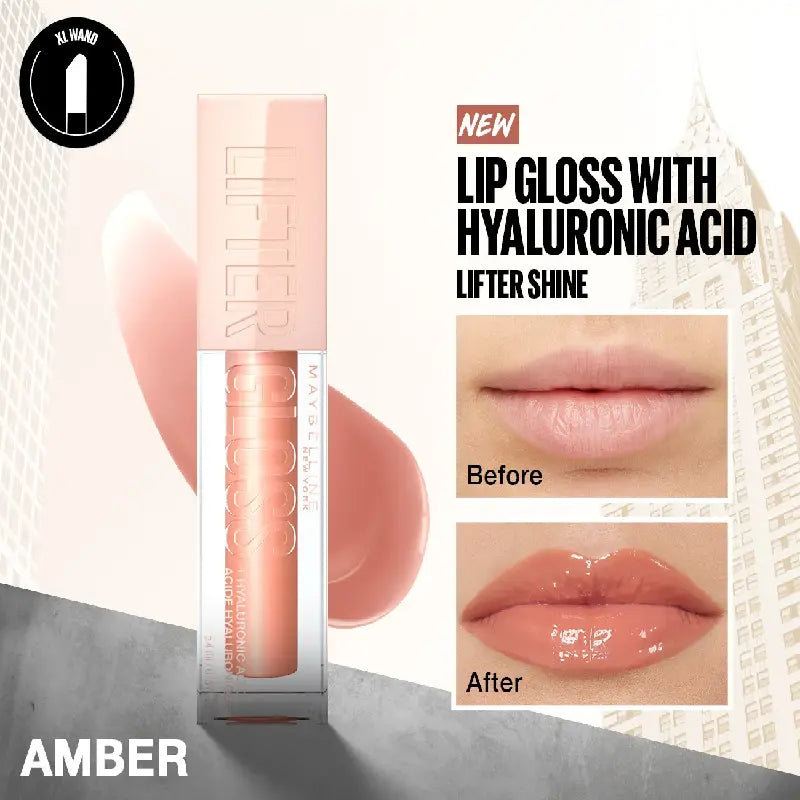 Maybelline Lifter Shine Lip Gloss with Hyaluronic Acid