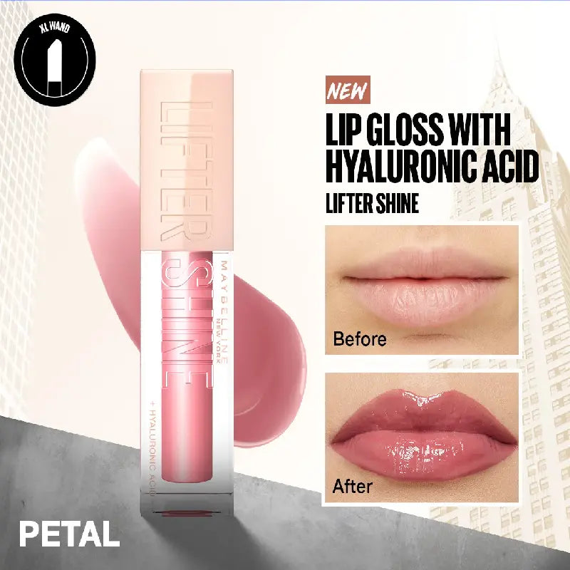 Maybelline Lifter Shine Lip Gloss with Hyaluronic Acid