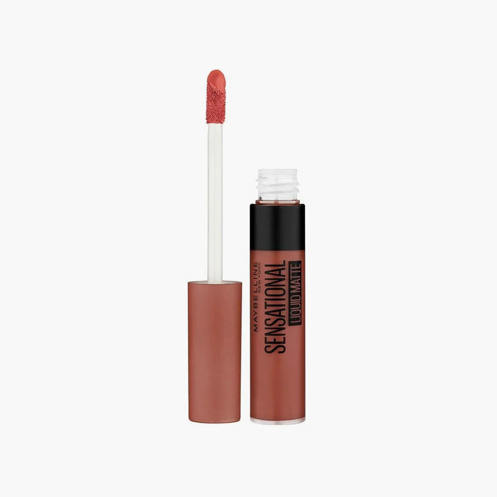Maybelline Sensational Liquid Matte Lipstick NU02 Strip