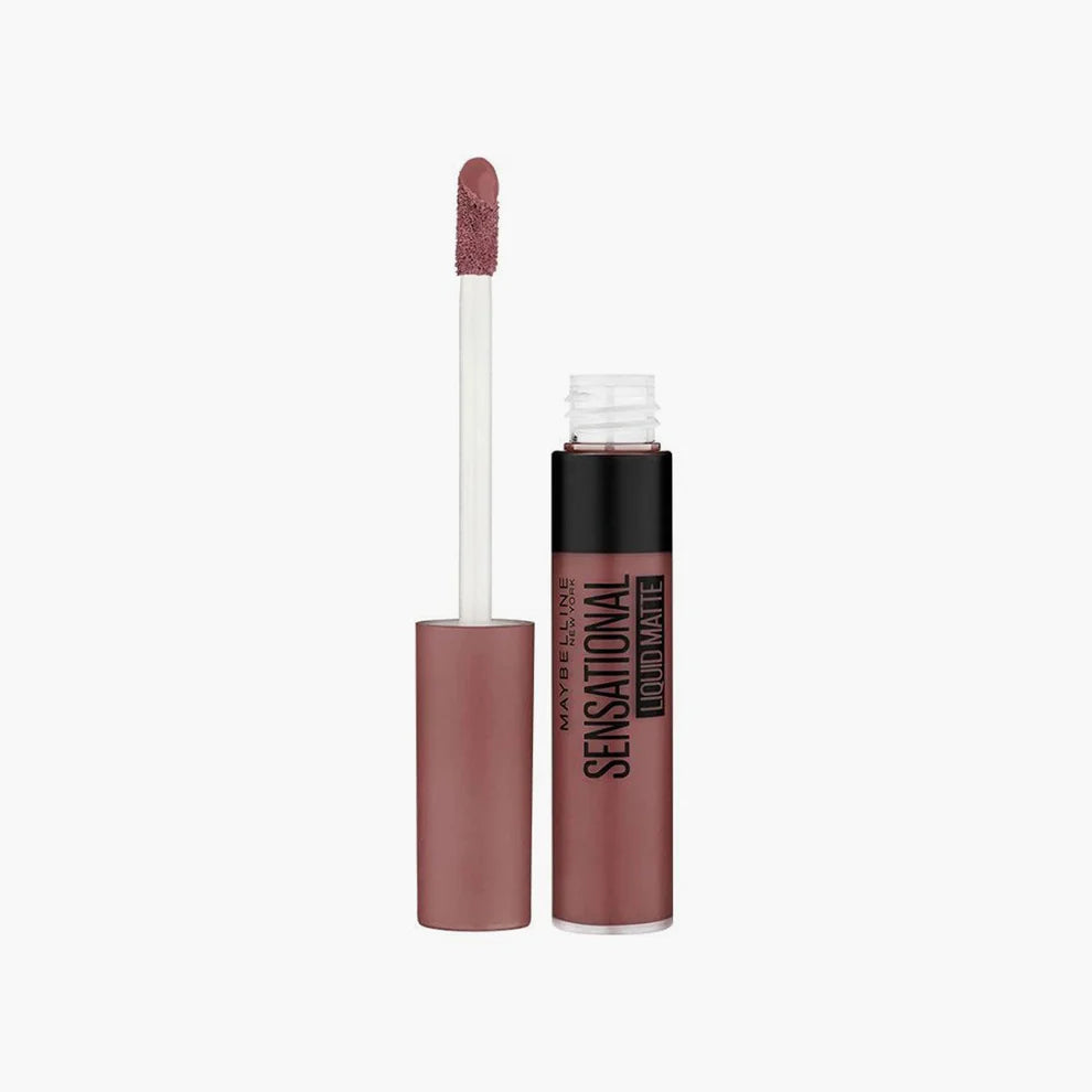 Maybelline Sensational Liquid Matte Lipstick NU07