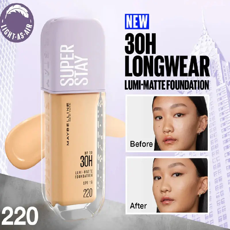 Maybelline Super Stay Upto 30H Lumi Matte Foundation