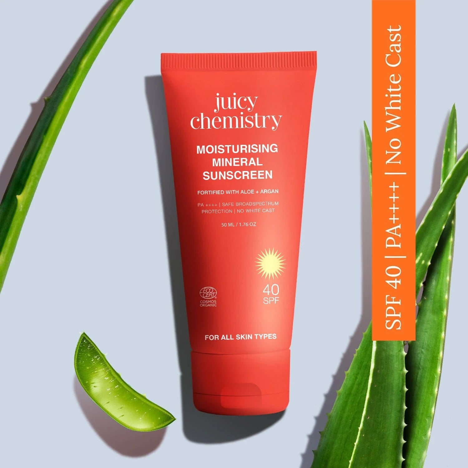 Moisturising Mineral Sunscreen SPF 40, PA++++