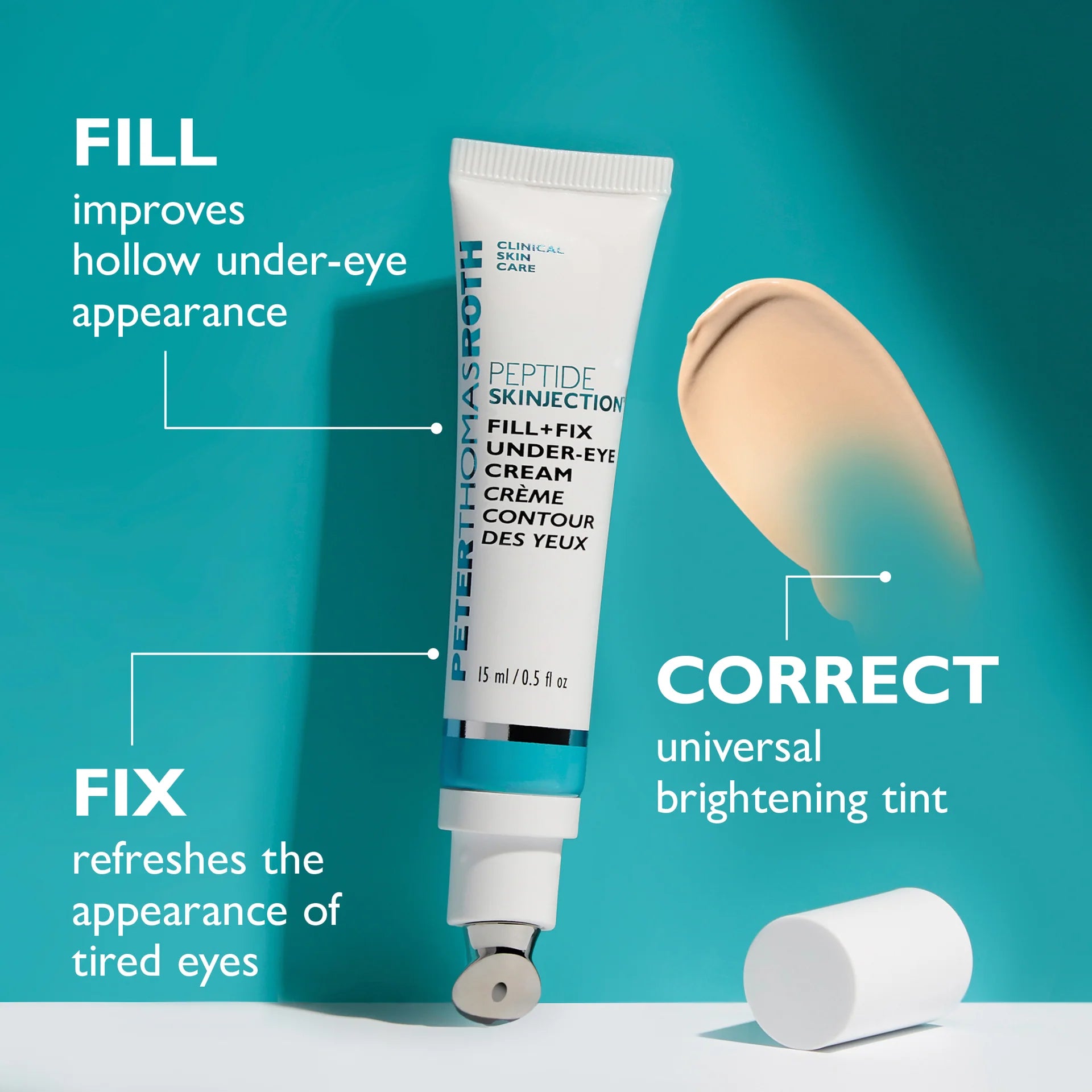 PTR Peptide Skinjection™ Fill + Fix Under-Eye Cream