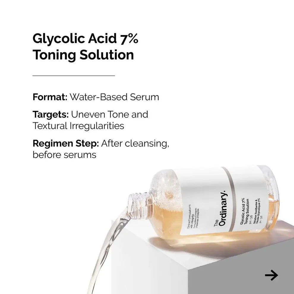 Glycolic Acid 7% Toning Solution | The Ordinary