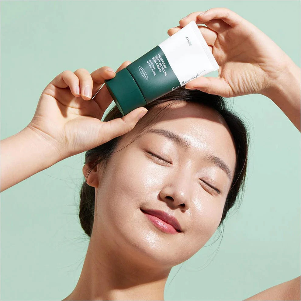 Heartleaf Silky Moisture Sun Cream SPF 50+ PA+++ | Anua