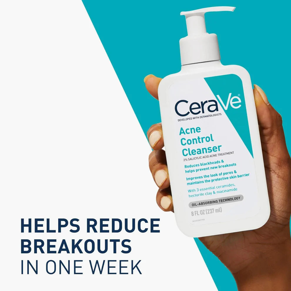 CeraVe Acne Control Cleanser & Reduce Blackheads
