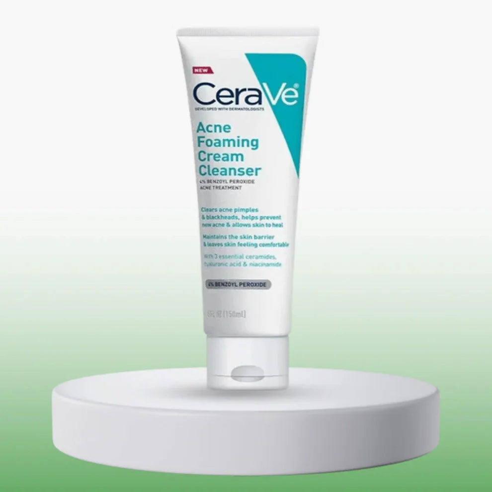 CeraVe Acne Foaming Cream Cleanser
