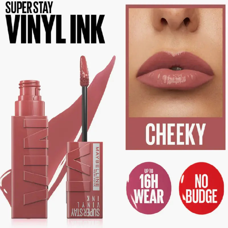 Maybelline Super Stay Vinyl Ink Liquid Lipstick 155 Upbeat