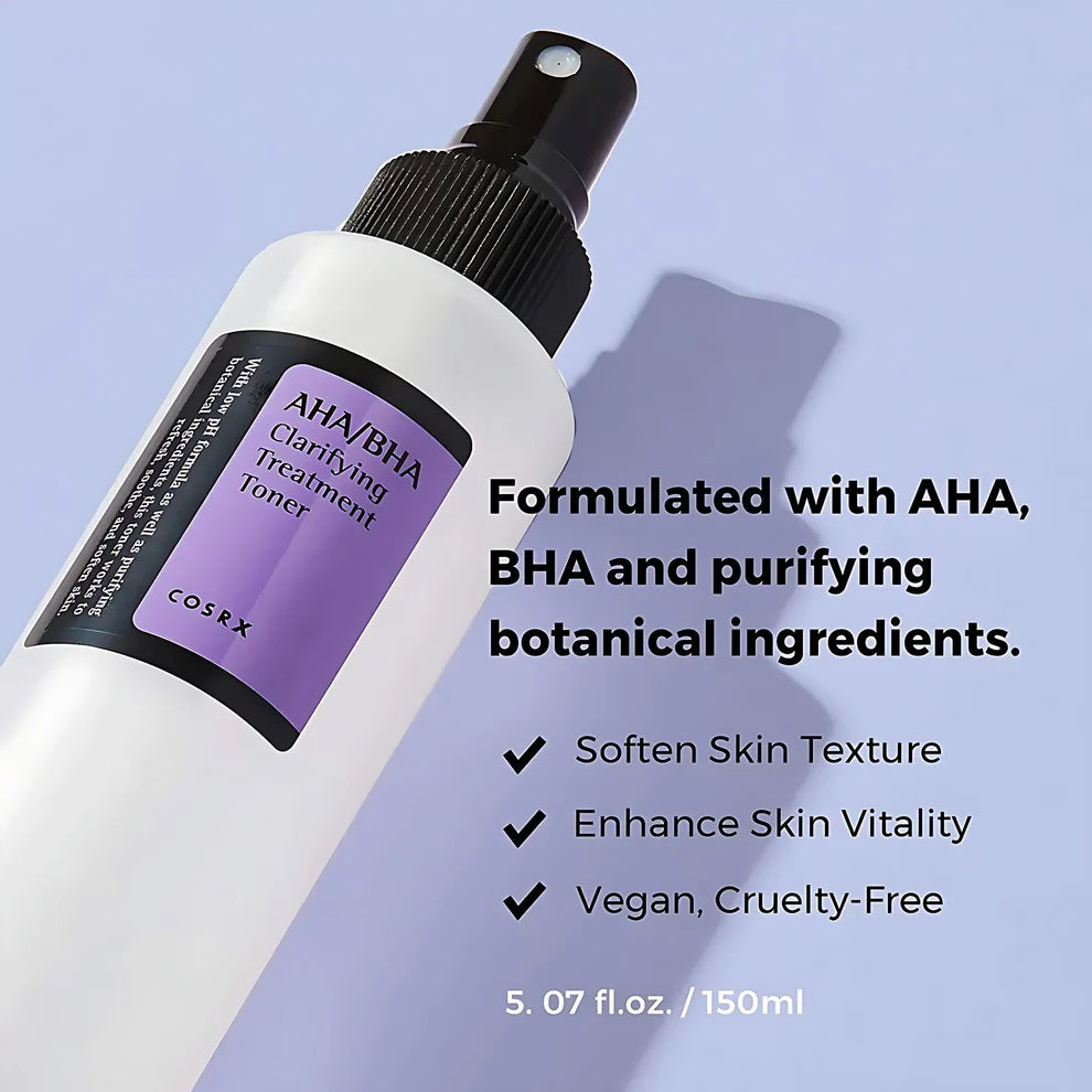 AHA BHA Clarifying Treatment Toner | COSRX