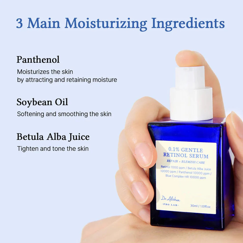 0.1% Gentle Retinol Serum | Dr.Althea