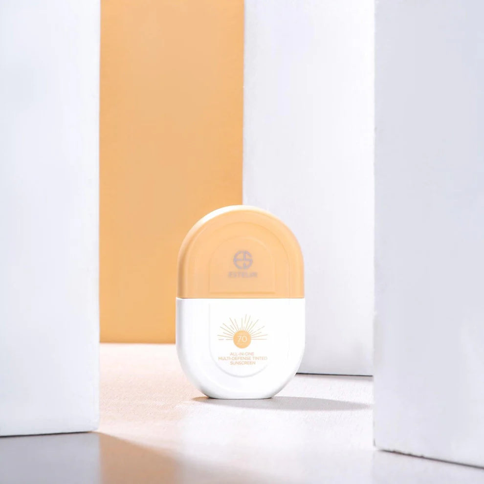 All-In-One Multi-Defense Tinted Sunscreen | Estelin