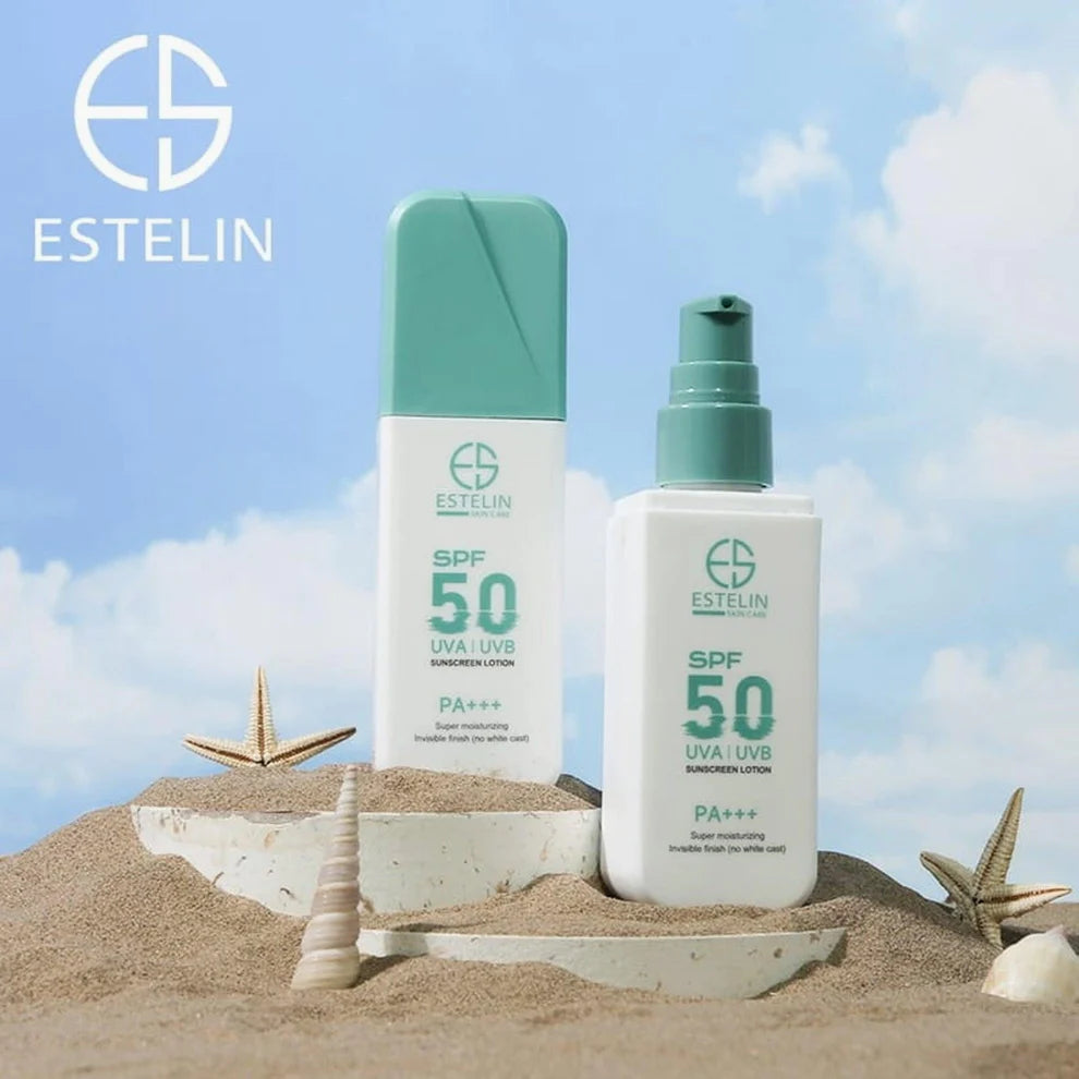 Super Moisturizing UVA UVB Sunscreen Lotion | Estelin