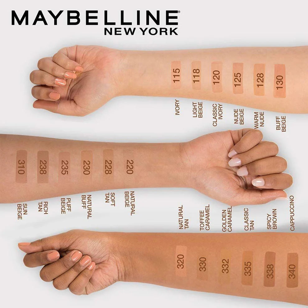 Maybelline Fit Me Matte+Poreless Liquid Foundation