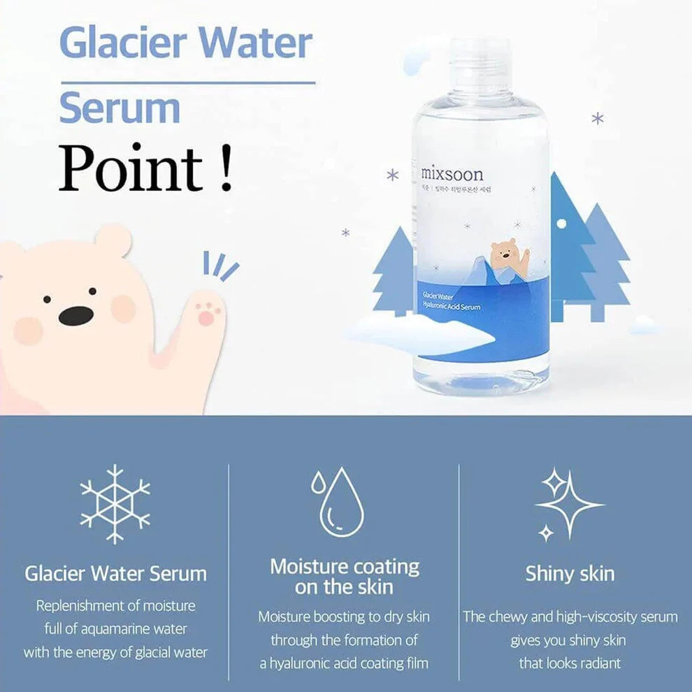 Glacier Water Hyaluronic Acid Serum | Mixsoon