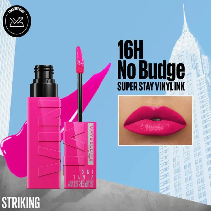 Maybelline Super Stay Vinyl Ink Liquid Lipstick 170 Unafraid