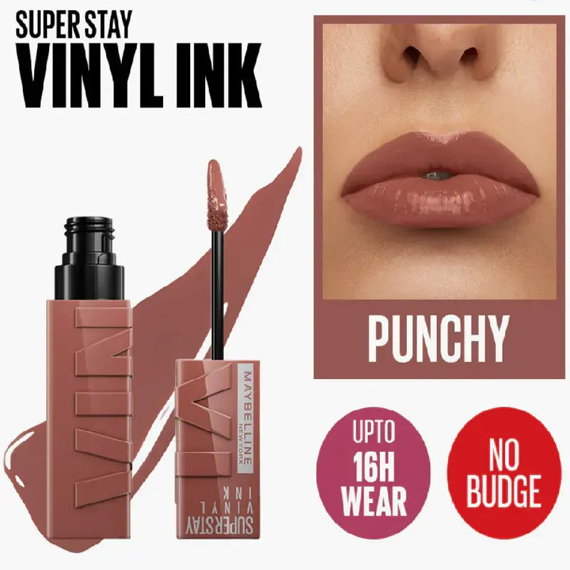 Maybelline Super Stay Vinyl Ink Liquid Lipstick 120 Punchy