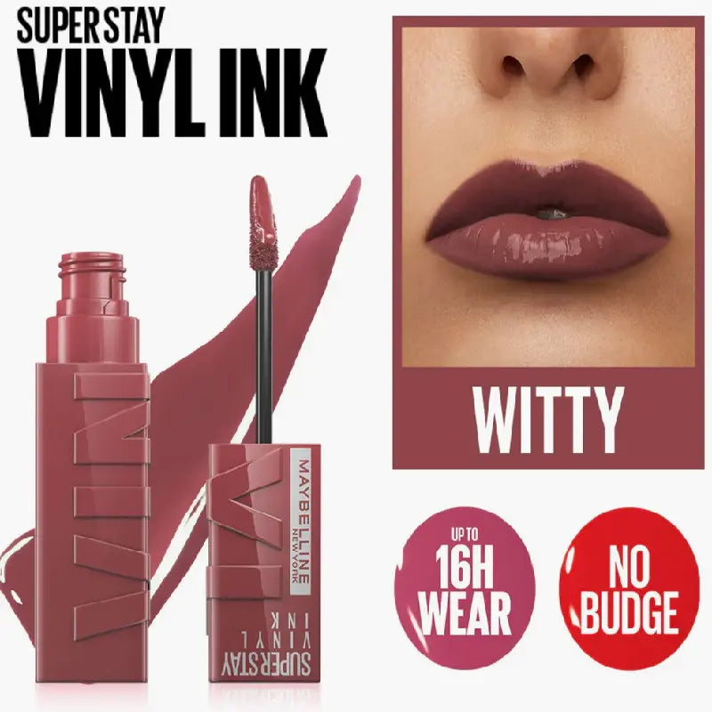 Maybelline Super Stay Vinyl Ink Liquid Lipstick 40 Witty